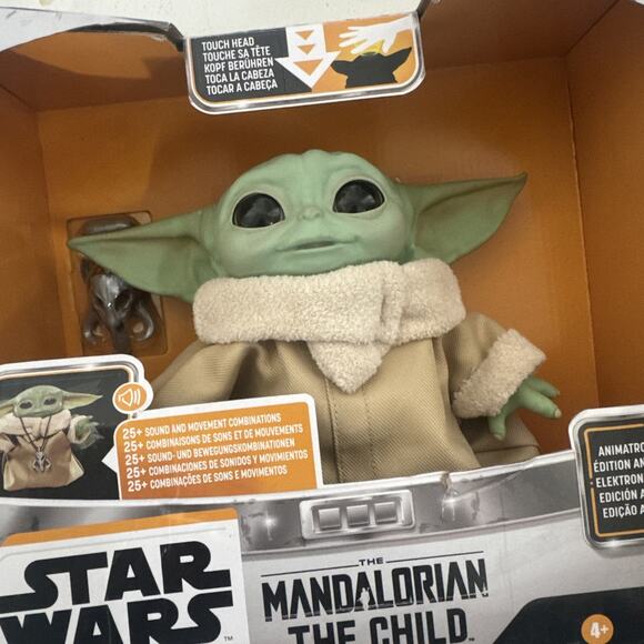 NIB Star Wars Grogu Baby Yoda Mandalorian the Child Limited Edition Animatronic - Picture 8 of 9